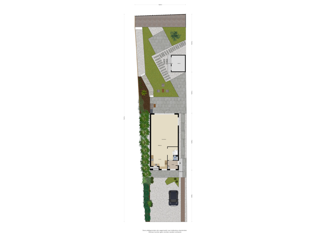 View floorplan of Begane Grond_Tuin of Osdorperweg 784-C