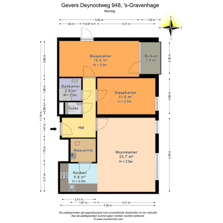 Foto 36 van Gevers Deynootweg 948