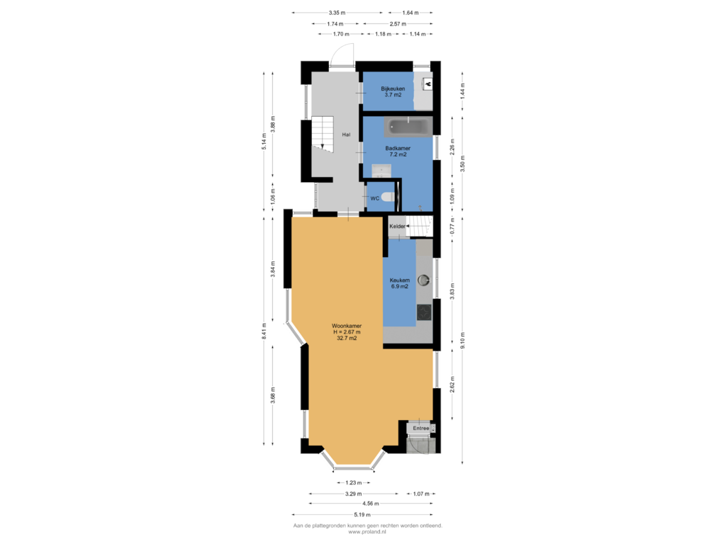 Bekijk plattegrond van Begane Grond van Zuidwendingerweg 68