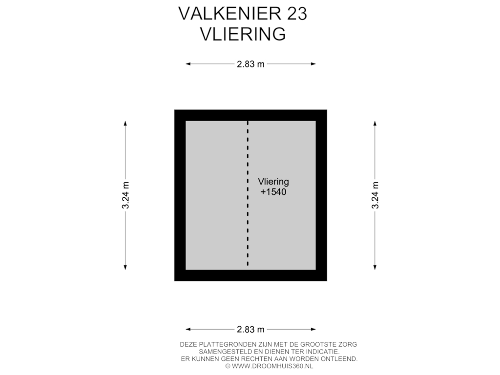 Bekijk plattegrond van Vliering van Valkenier 23