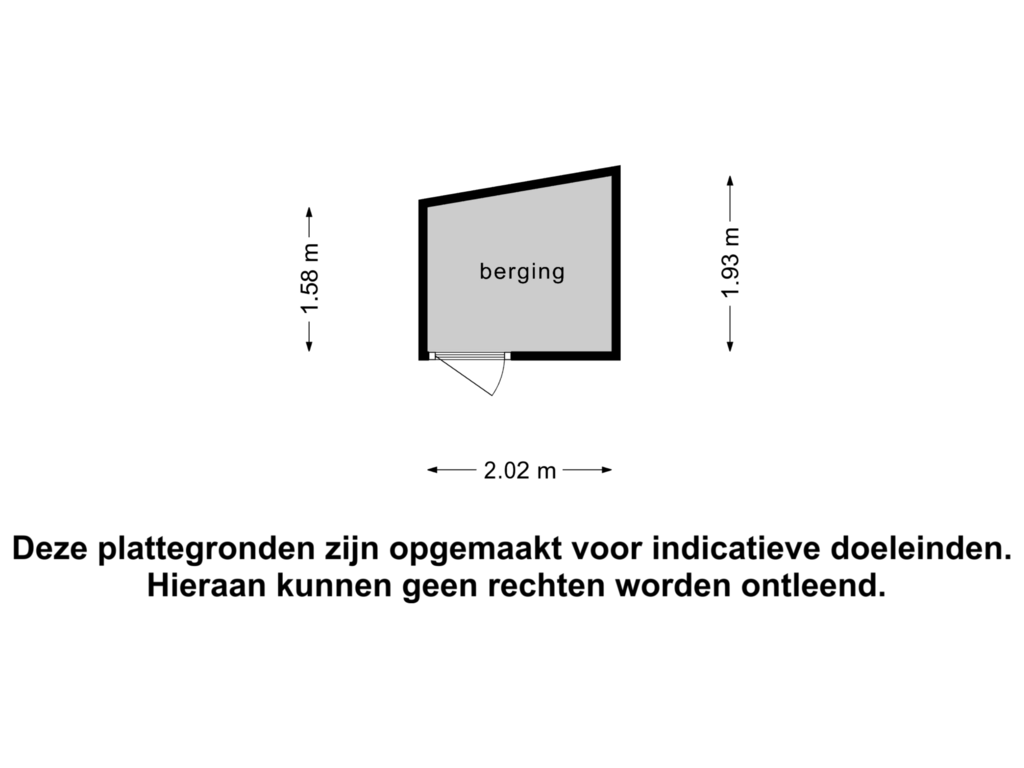 Bekijk plattegrond van berging van Helmkruid 15