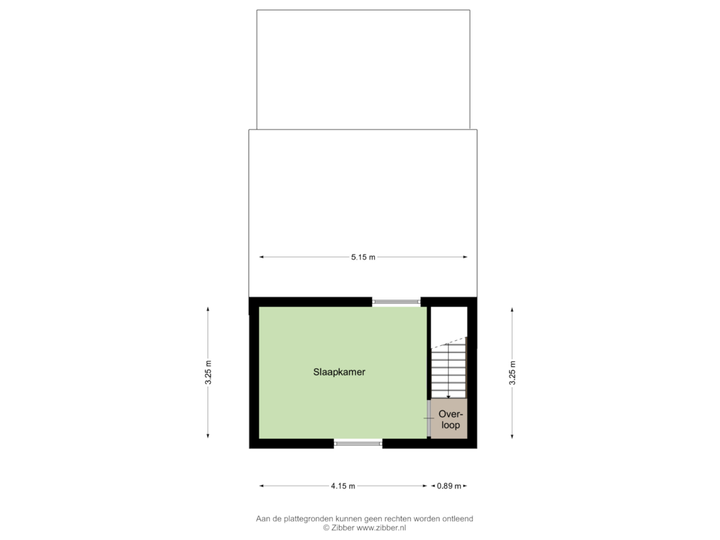 Bekijk plattegrond van Tweede verdieping van Berenklauw 218