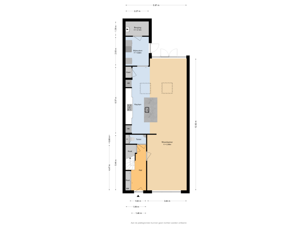 Bekijk plattegrond van Begane grond van Otterloseweg 35