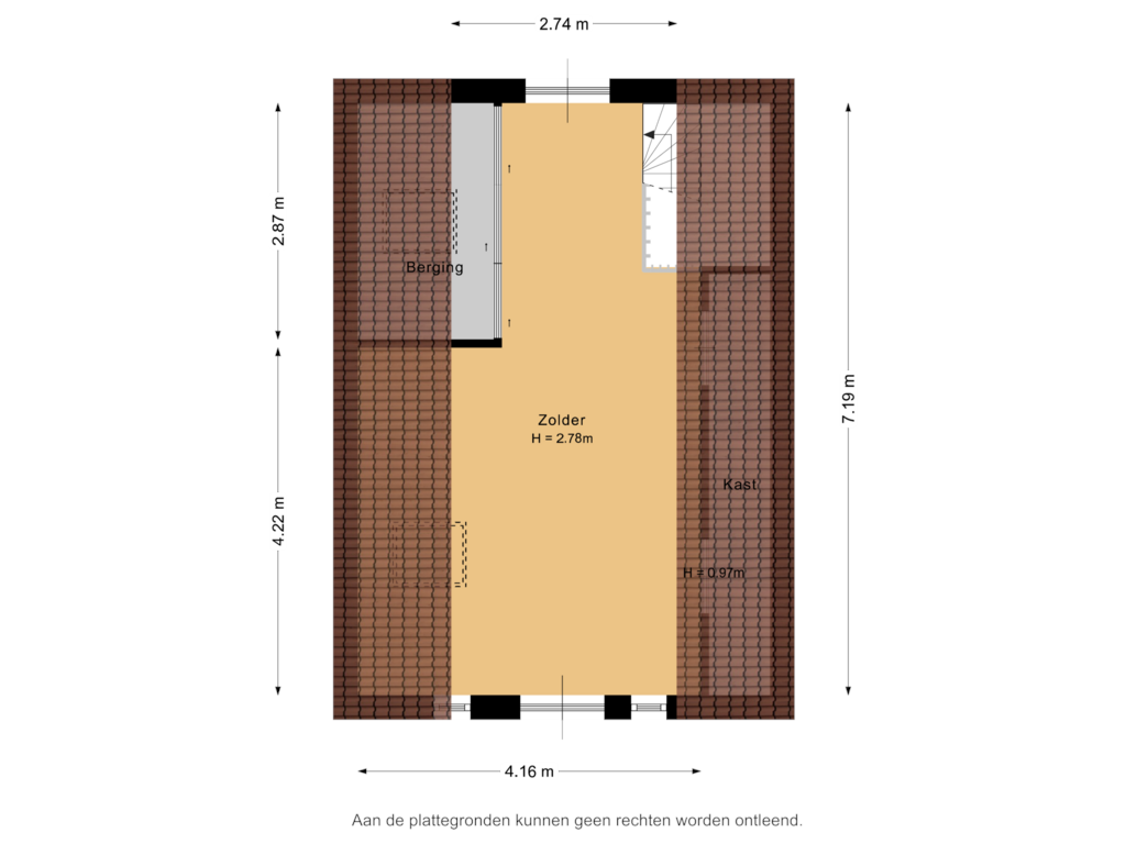 Bekijk plattegrond van Tuinhuis 1e van Otterloseweg 35