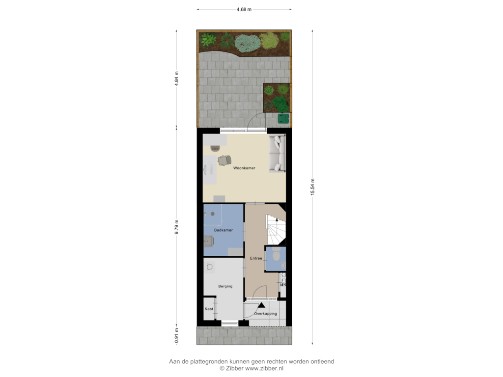 Bekijk plattegrond van Begane Grond_Tuin van Dunantstraat 38