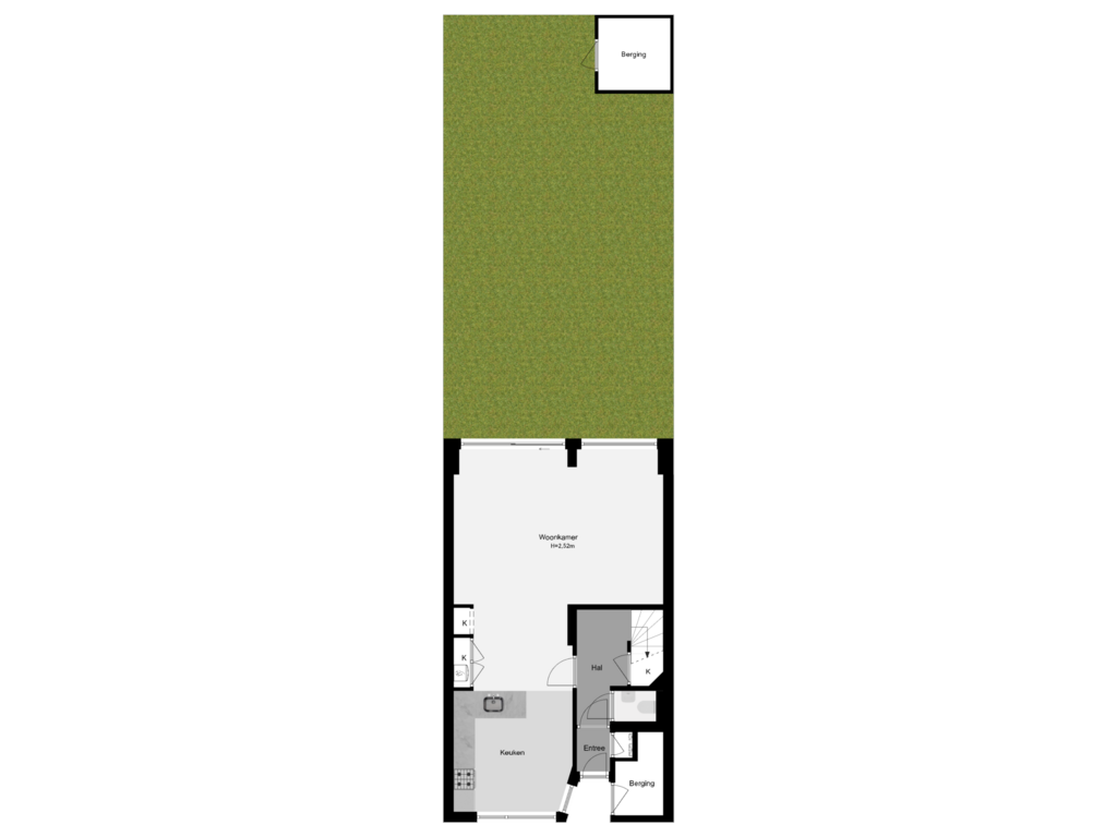 Bekijk plattegrond van Perceeloverzicht van Lieven de Keystraat 44