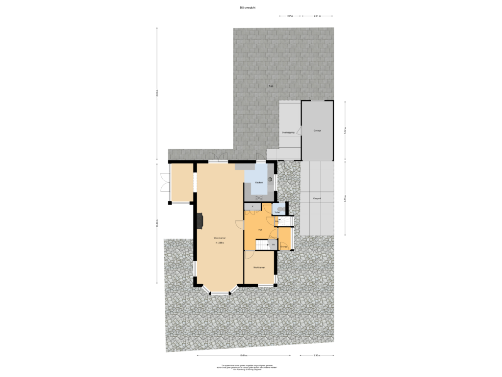 Bekijk plattegrond van BG overzicht van Johan de Wittlaan 26