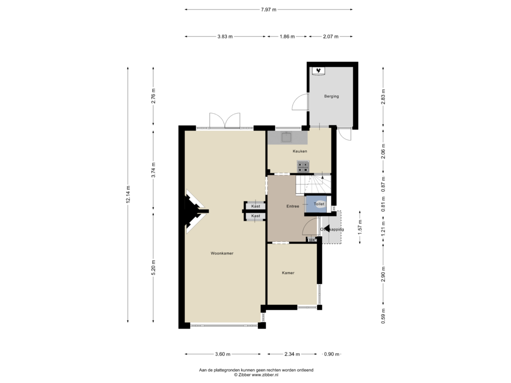 Bekijk plattegrond van Begane grond van Leeuwerikstraat 151