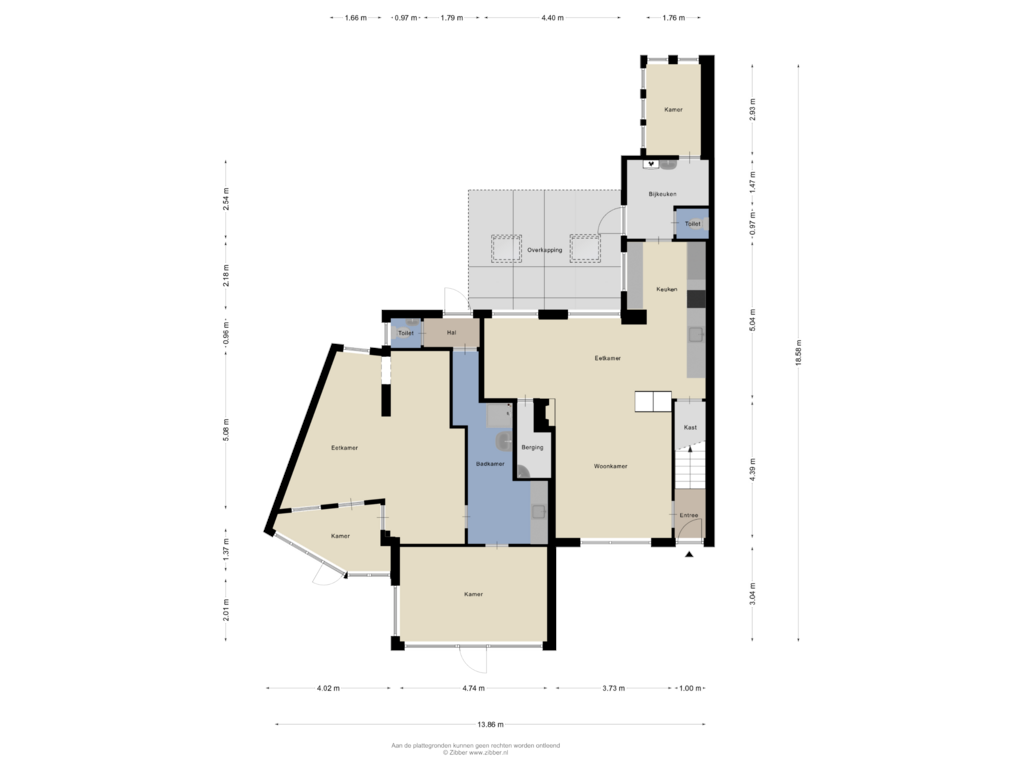 Bekijk plattegrond van Begane Grond van Venderinksweg 51