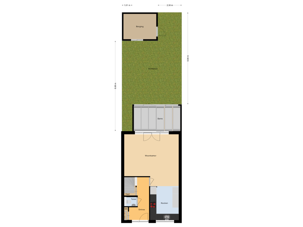 Bekijk plattegrond van Situatie van Dubloen 73