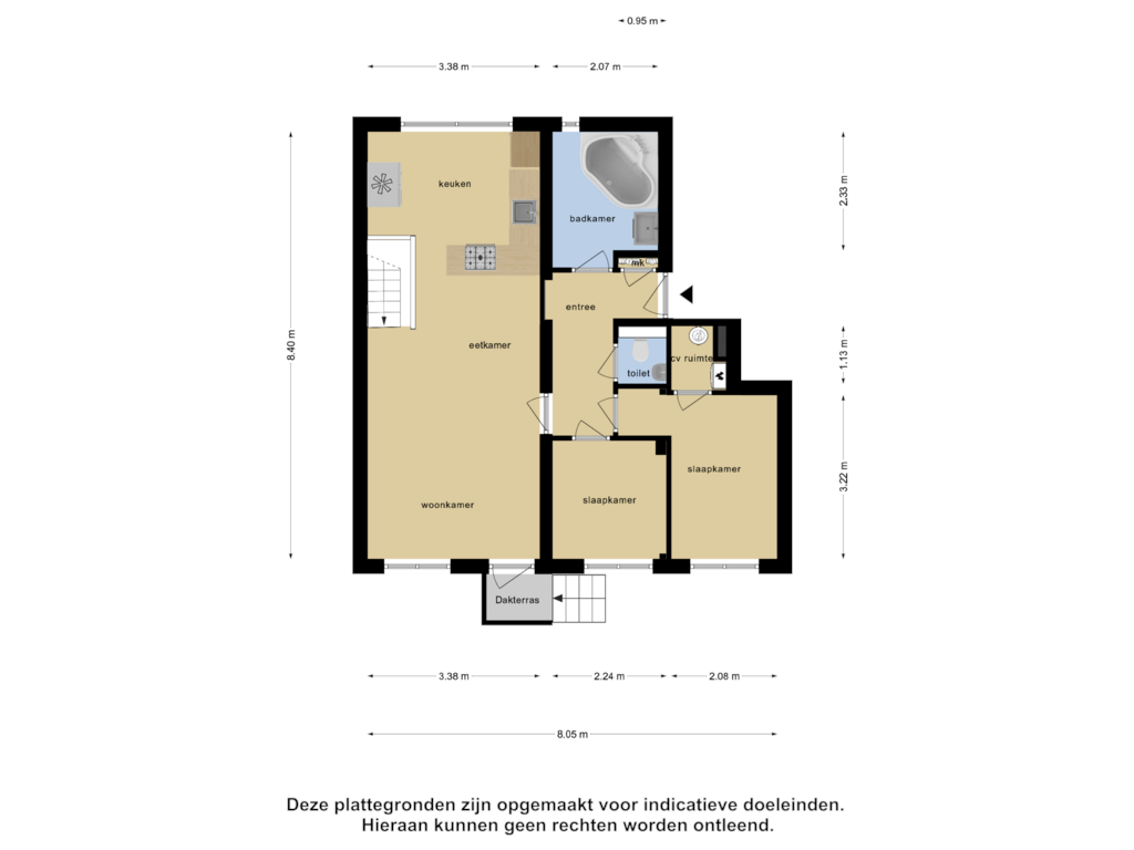 Bekijk plattegrond van Begane Grond van Lepelaarsingel 96-A