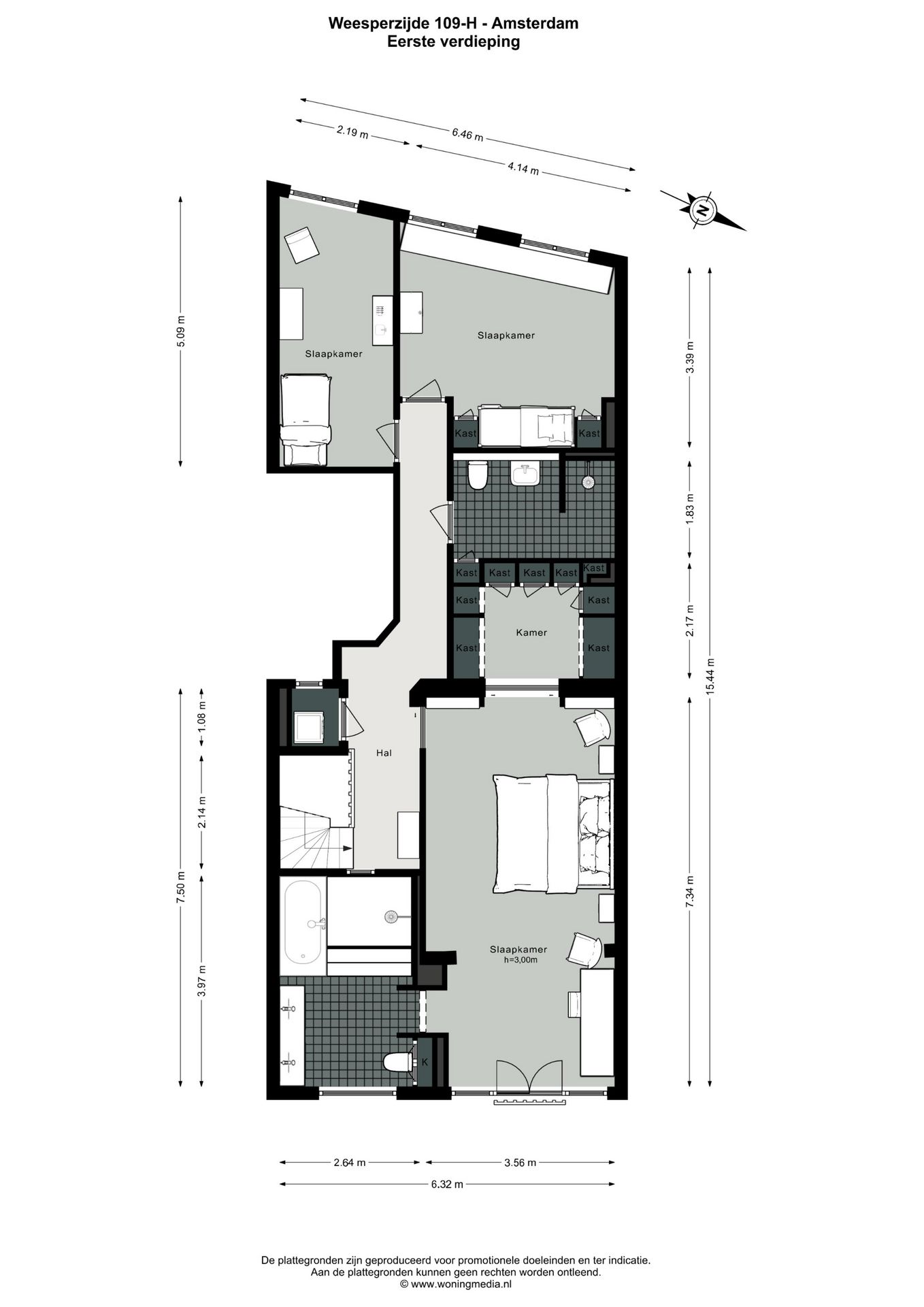 Foto 49 van Weesperzijde 109-H