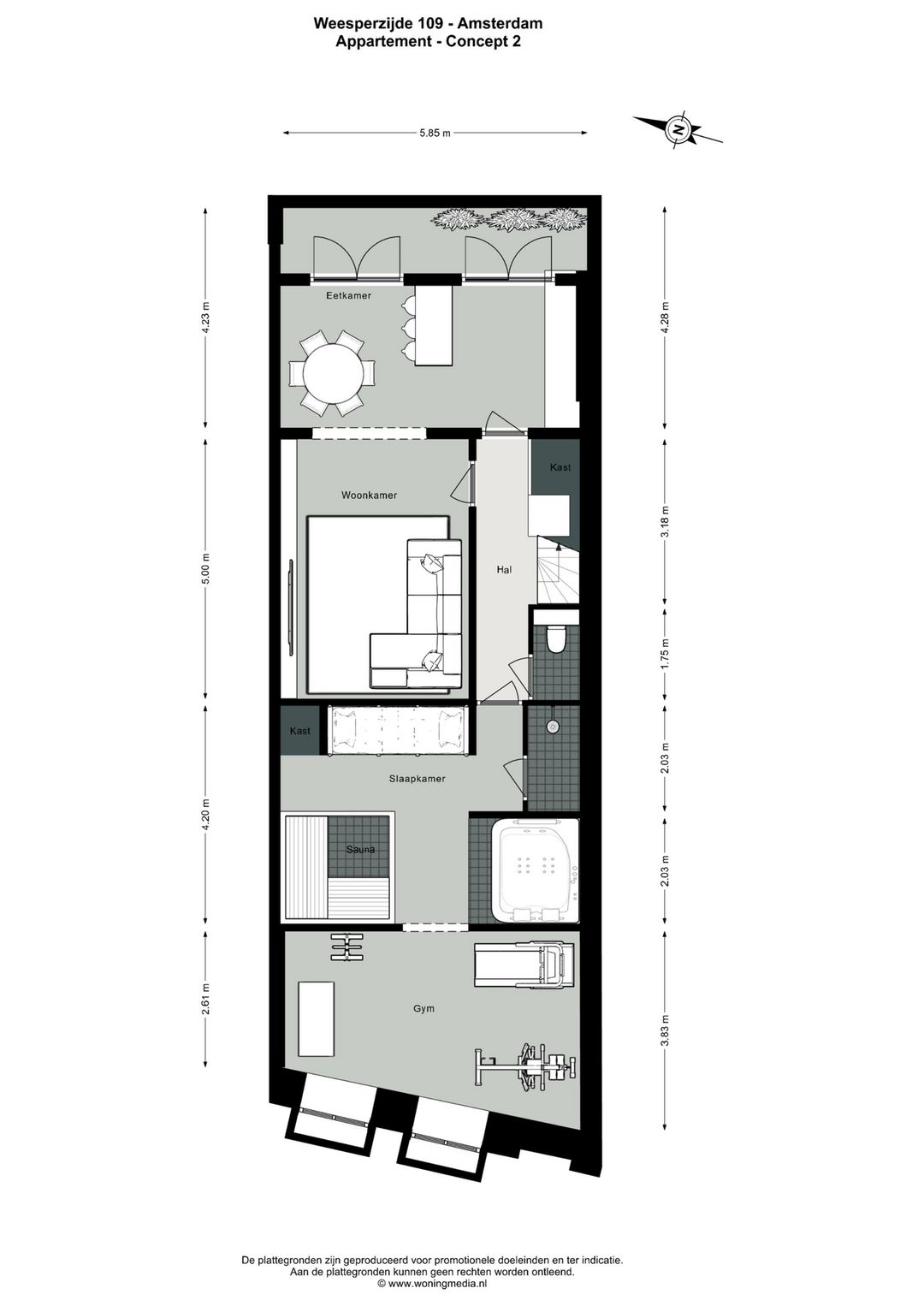 Foto 52 van Weesperzijde 109-H