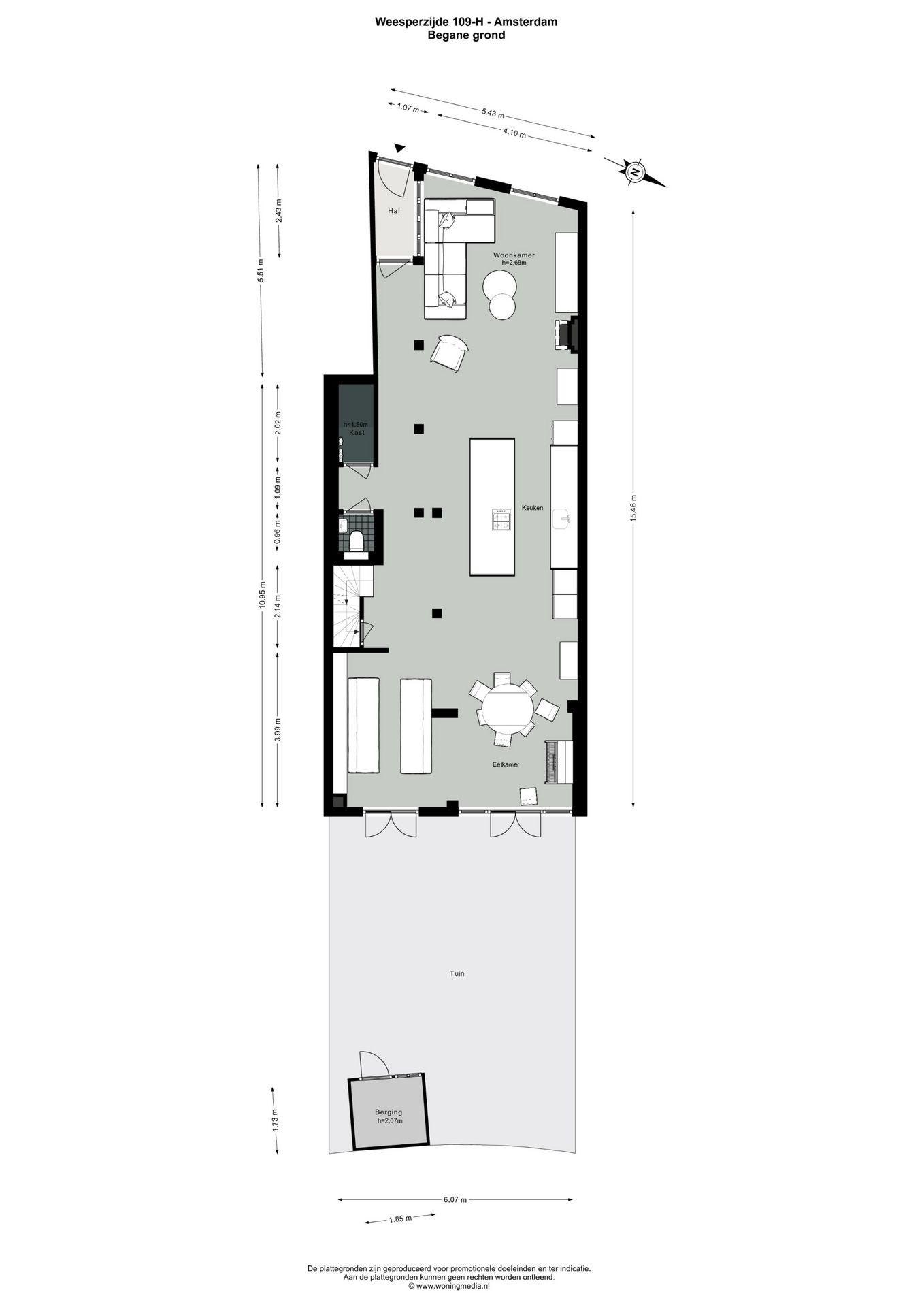 Foto 48 van Weesperzijde 109-H