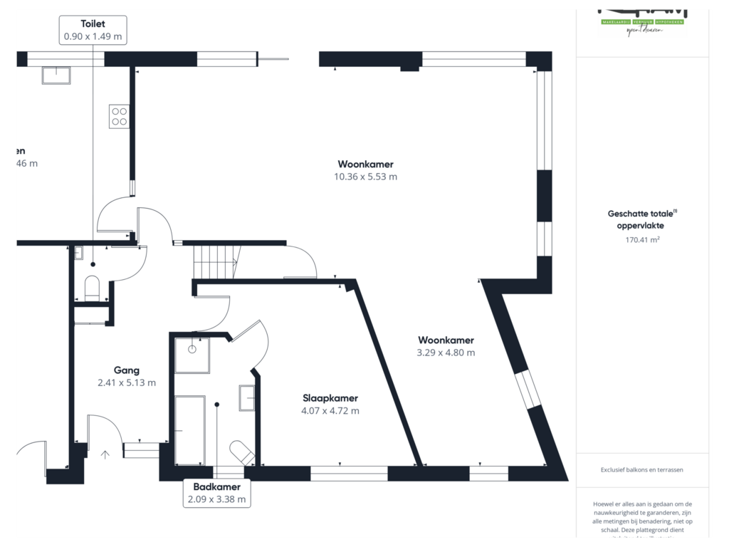 Bekijk plattegrond van Begane grond van Steenarend 7