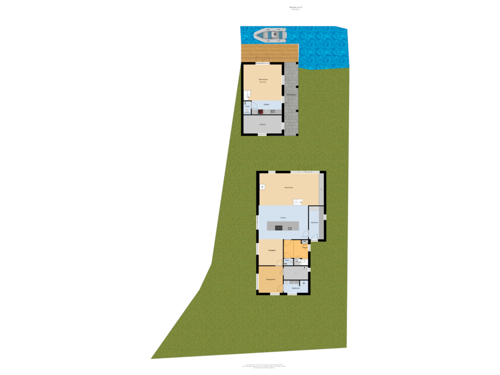 View floorplan of Begane grond overzicht of Wagengouw 10