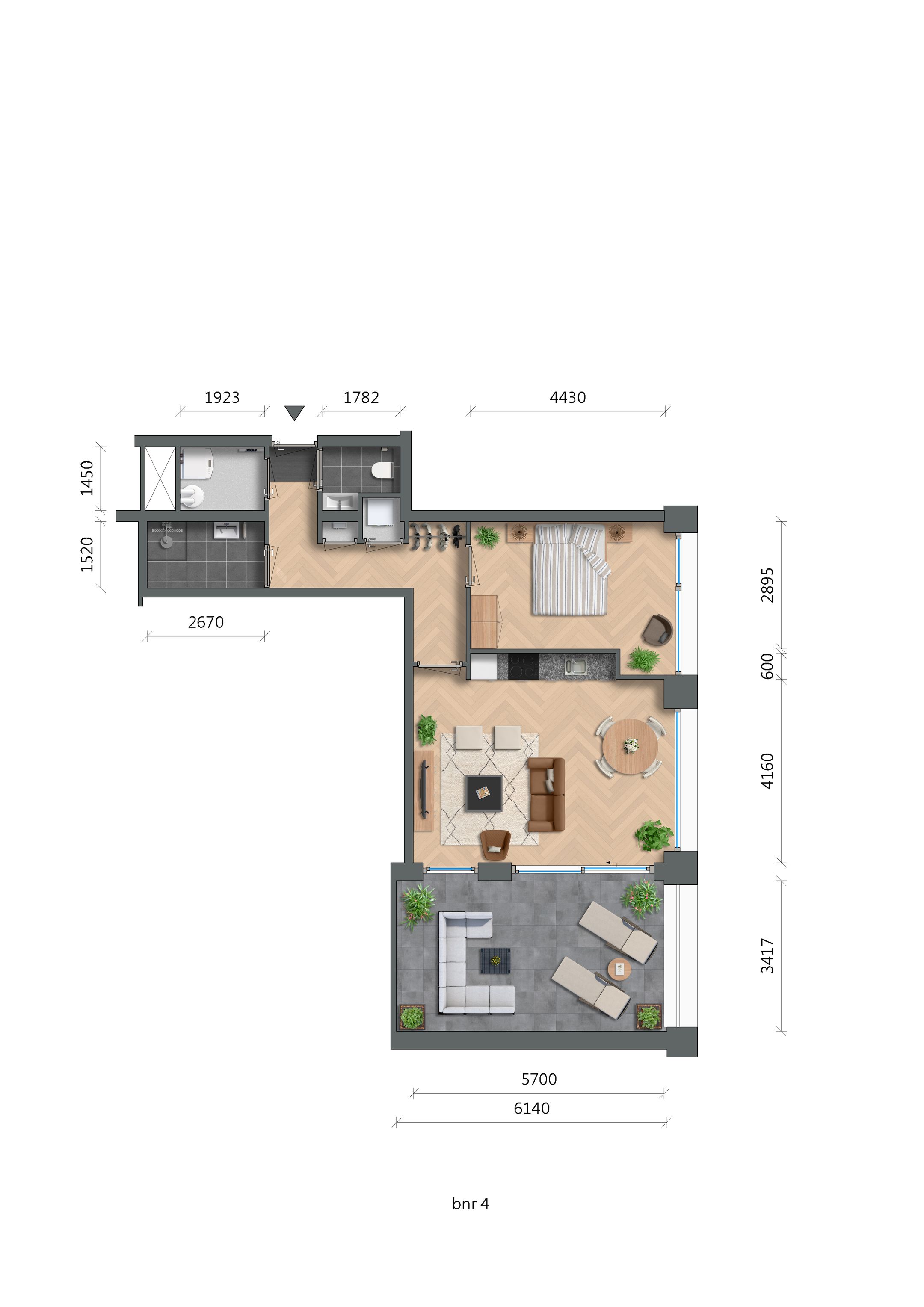 Foto 3 van Appartement A4