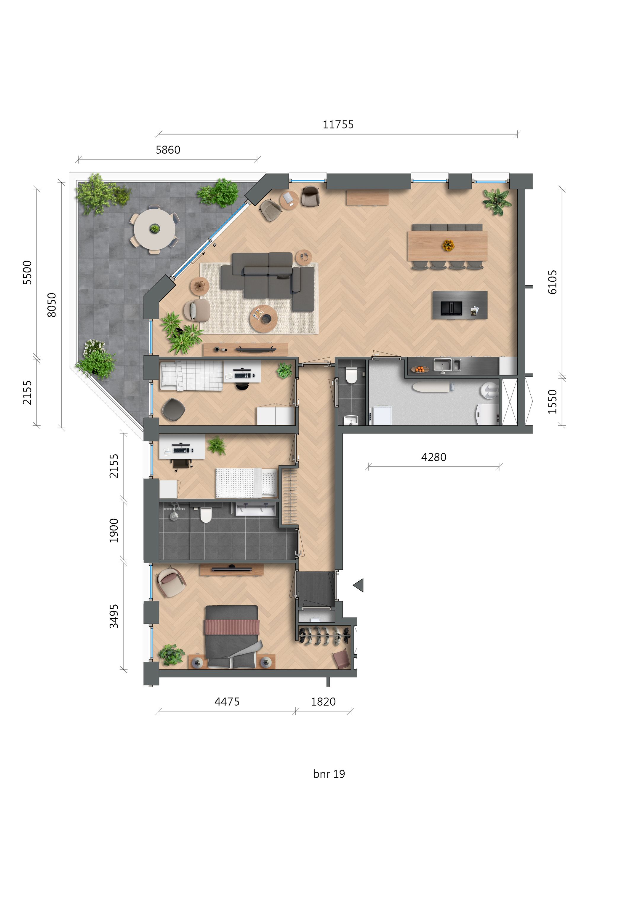 Foto 3 van Appartement A19