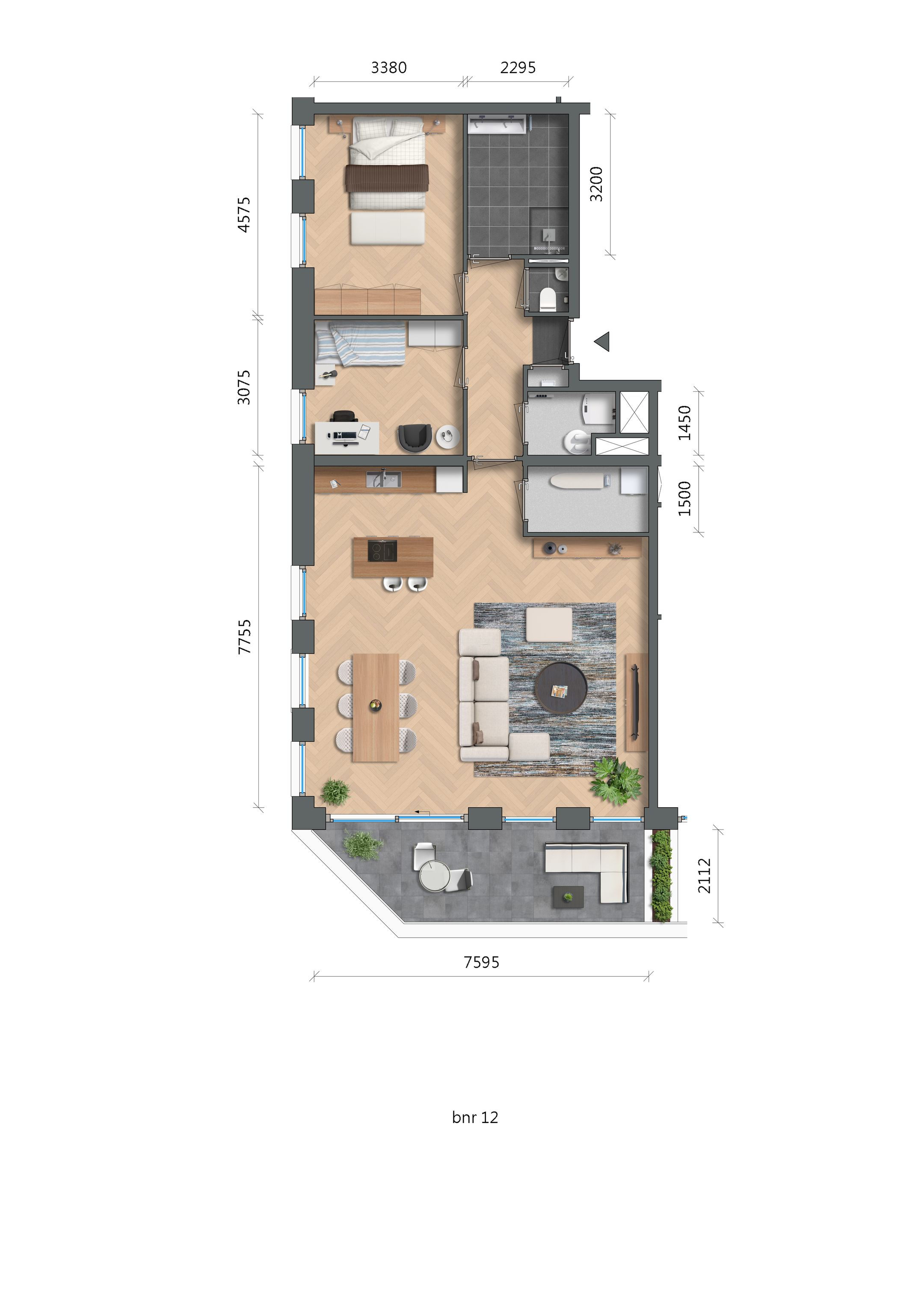 Foto 3 van Appartement A12