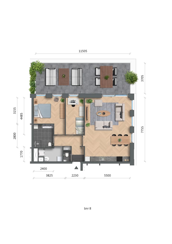 Foto 4 van Appartement A8