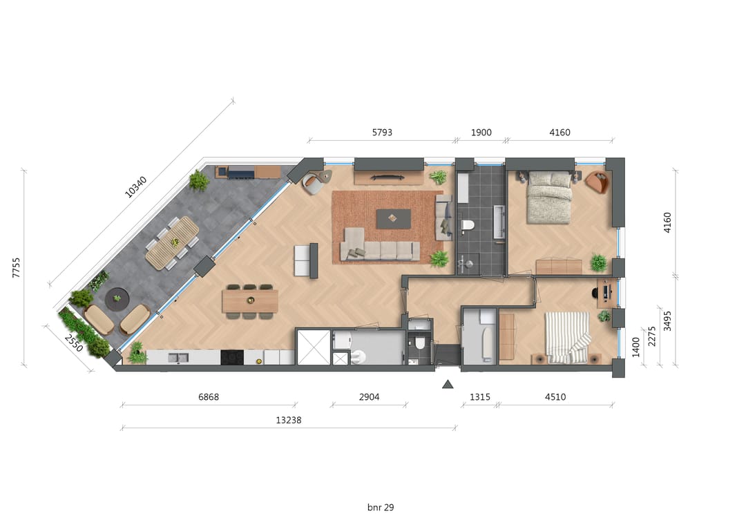 Foto 2 van Appartement A29