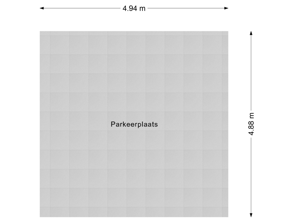 Bekijk plattegrond van Parkeerplaats van Hofvliet 73