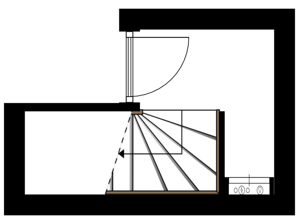 View floorplan of Tweede Verdieping of Koninginneweg 49-3V