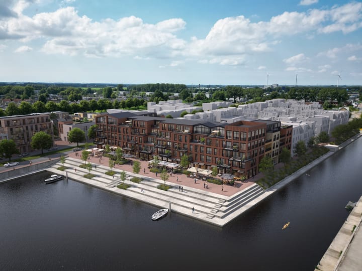 Foto 5 van Kade- en Haven appartementen (Bouwnr. 18-Fs')