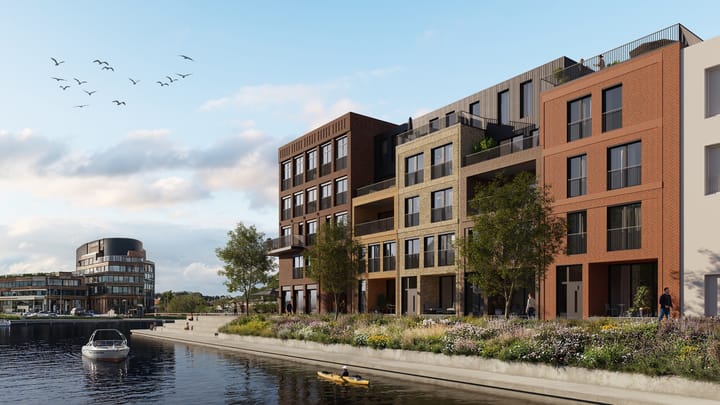 Foto 10 van Kade- en Haven appartementen (Bouwnr. 28-Fs')