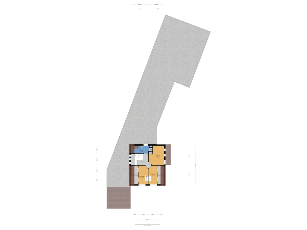 Bekijk plattegrond van 1e Verdieping van Schooldijk 3