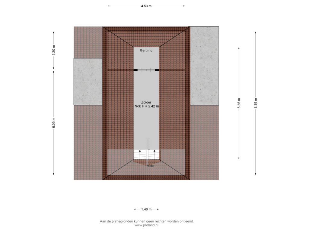 Bekijk plattegrond van 2e Verdieping van Schooldijk 3