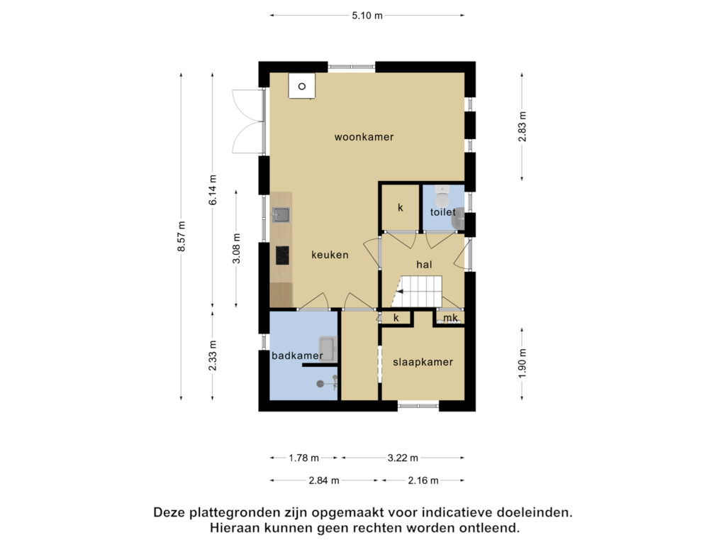 Bekijk plattegrond van Begane grond van Houtvester Jansenweg 2-200