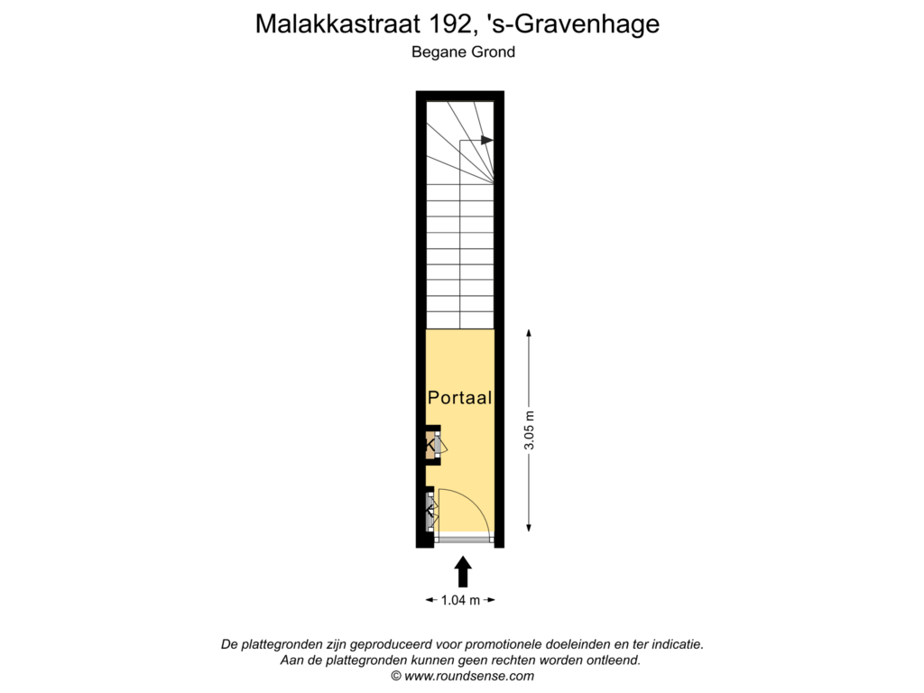 Bekijk plattegrond van Begane Grond van Malakkastraat 192