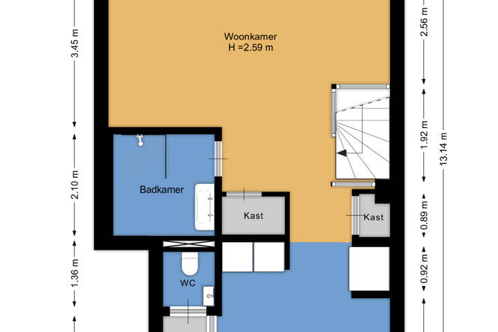 View photo 47 of Vogelenzangstraat 49-H