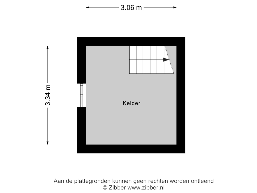 Bekijk plattegrond van Kelder van Boltweg 6