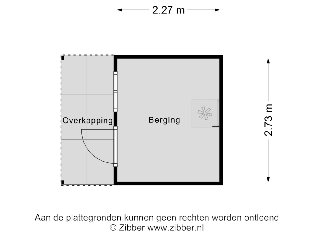 Bekijk plattegrond van Berging van Boltweg 6