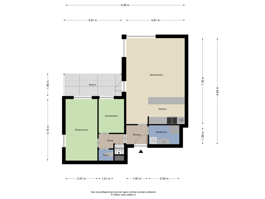 Bekijk plattegrond van Appartement van Laan van Dick Laan 4