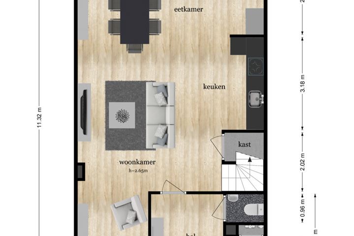 Bekijk foto 14 van Veerstraat tussenwoning (Bouwnr. 14 b)