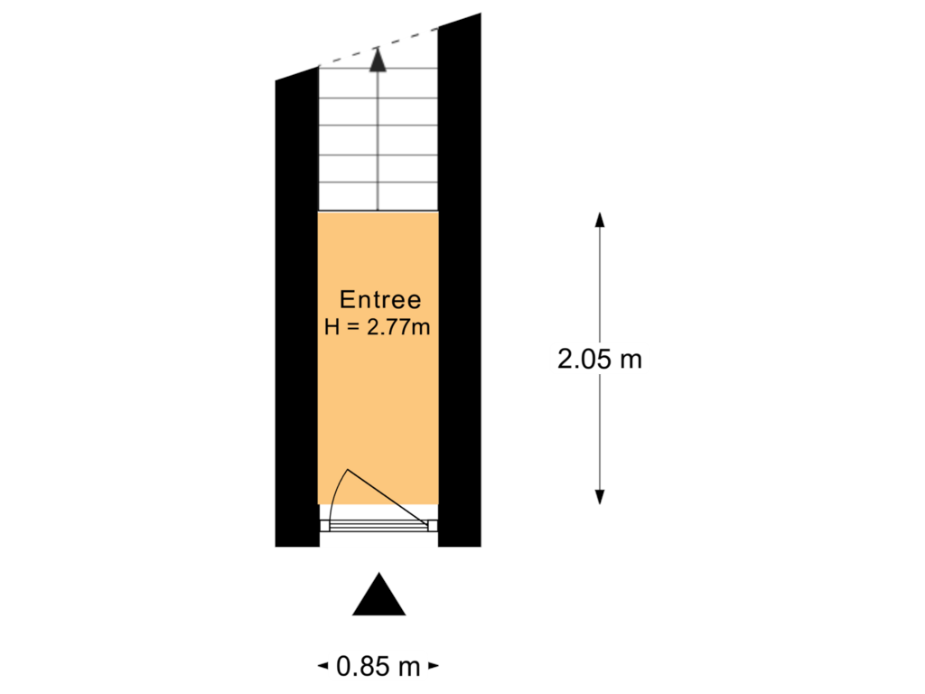 View floorplan of Begane grond of Balijelaan 91-BS