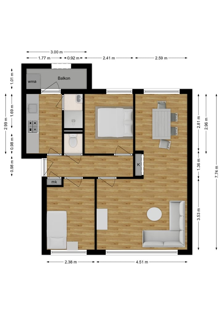 Foto 30 van Mr. Troelstrastraat 49