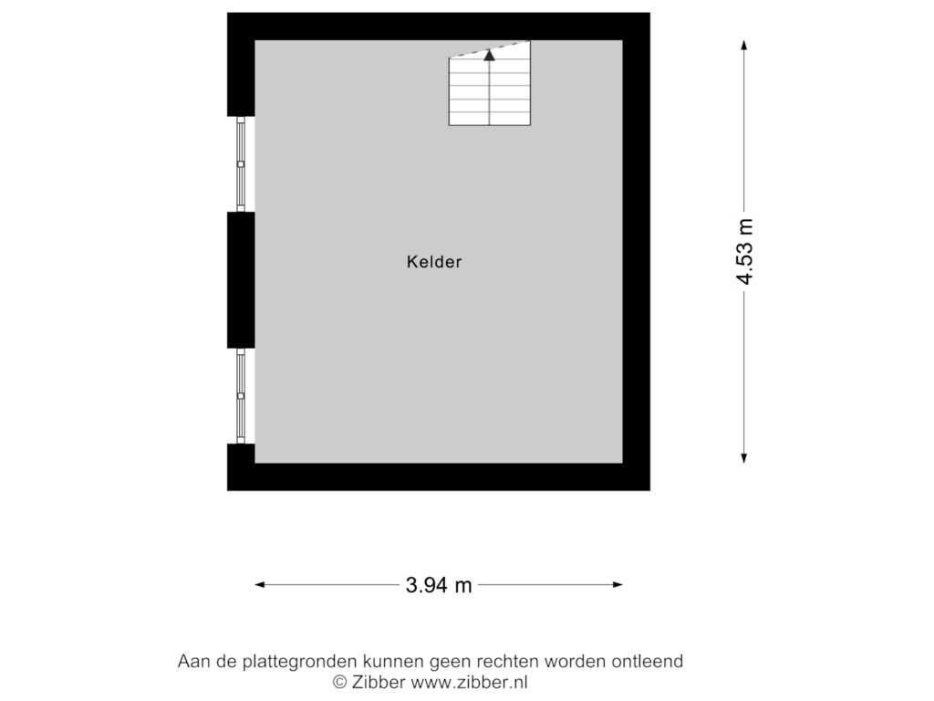 Bekijk plattegrond van Kelder van Veenhof 5