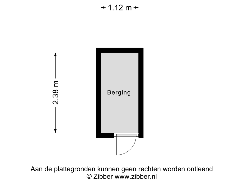 Bekijk plattegrond van Berging van Henegouwen 59