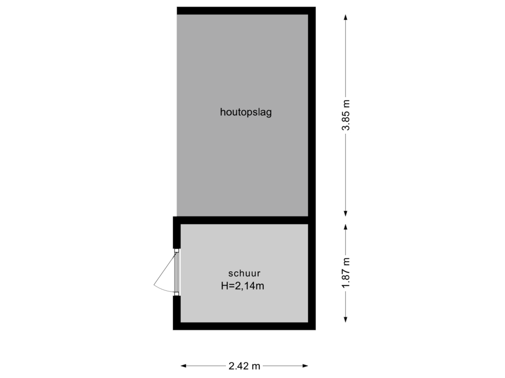 Bekijk plattegrond van Schuur van Schotkamp 30