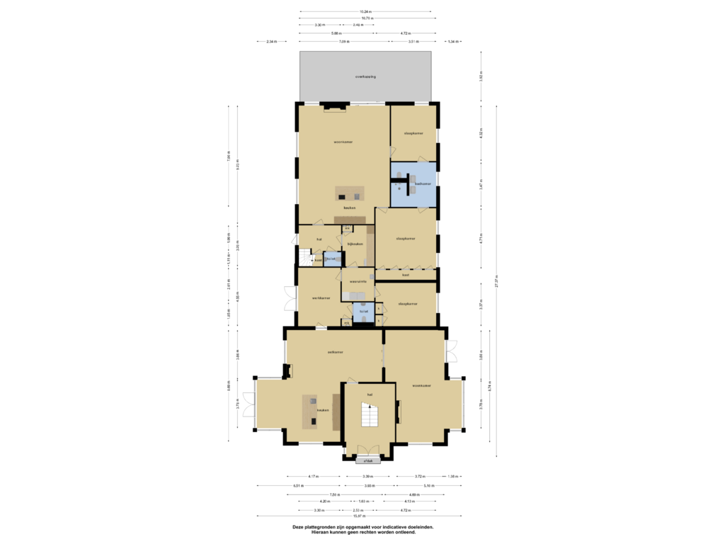 Bekijk plattegrond van Begane grond van Lageweg 25