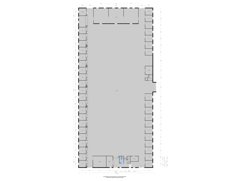 Bekijk plattegrond van Bijgebouw-Begane grond van Lageweg 25