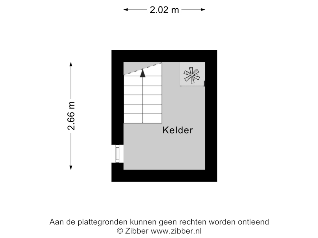 Bekijk plattegrond van Kelder van Postweg 52