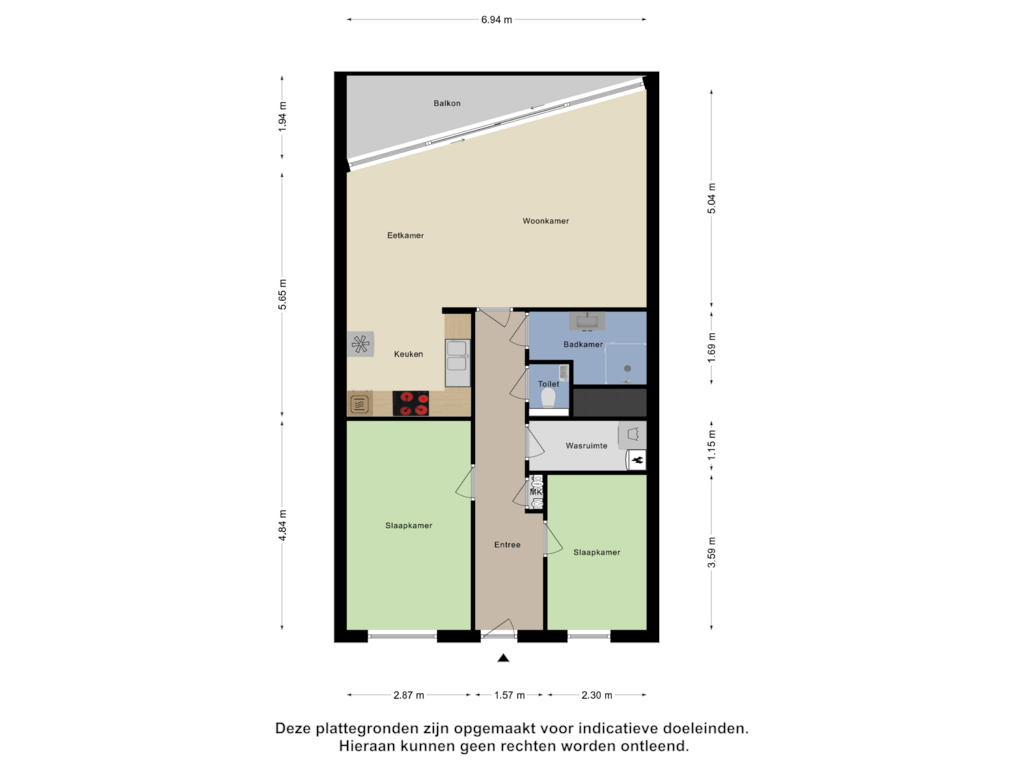 View floorplan of Appartement of Belfort 70