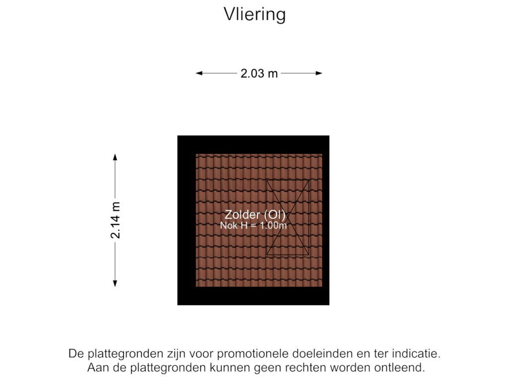 Bekijk plattegrond van Vliering van Vinkenkade 77-R37