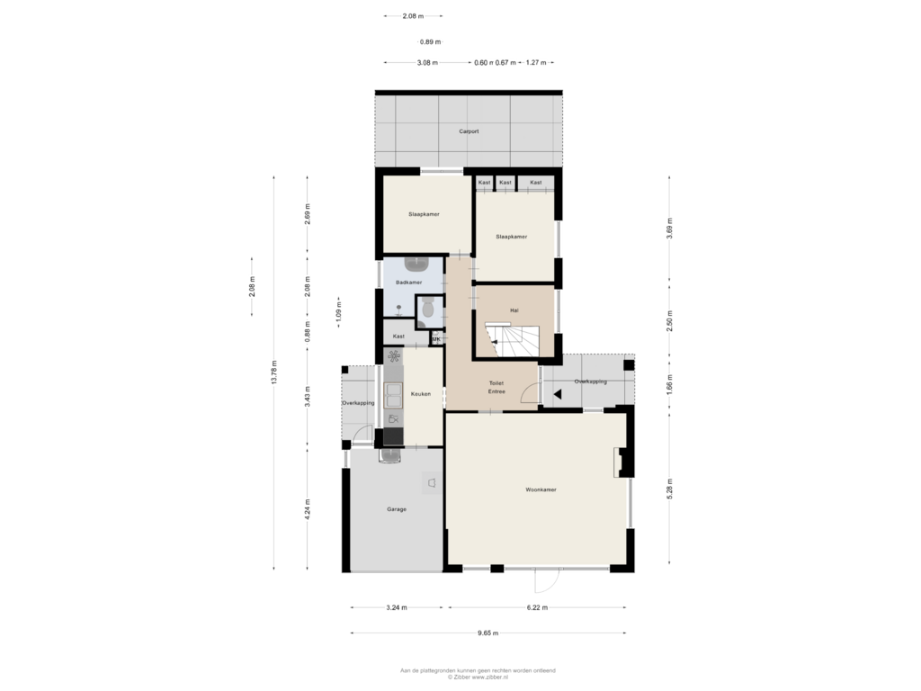 Bekijk plattegrond van Begane Grond van Herman Buismanlaan 26