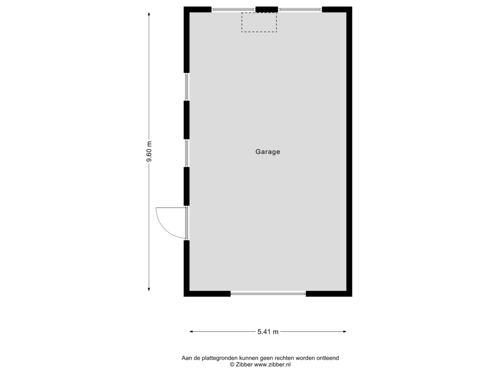 Bekijk plattegrond van Garage van Zandvoort 25